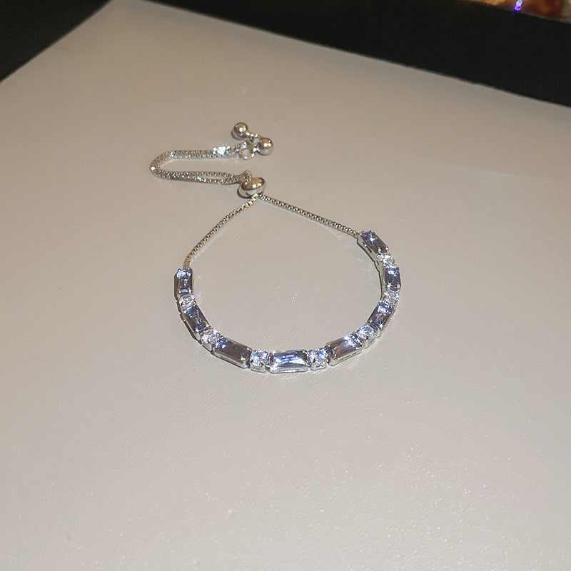 Korean Style Zircon Butterfly Flower Fashion Bracelet