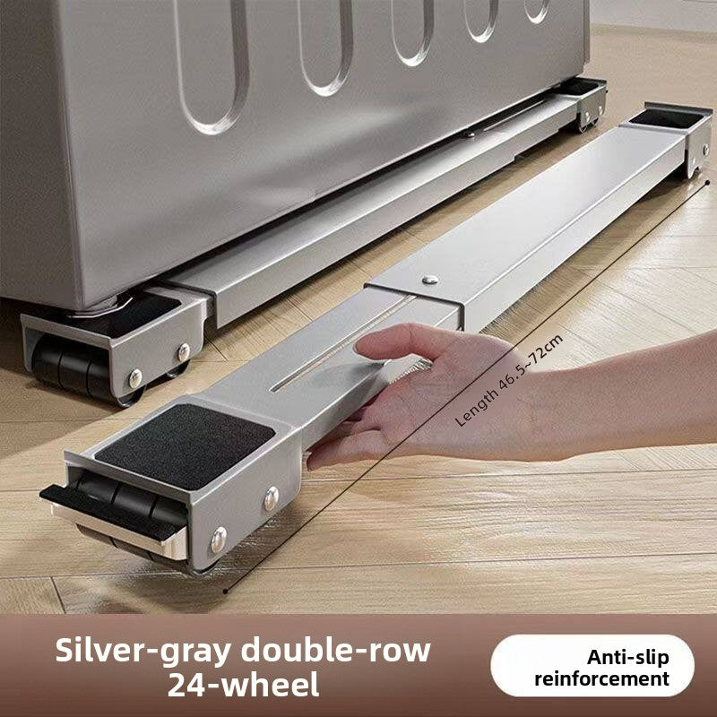 Movable Anti-Slip Appliance Base with Rollers