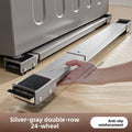 Movable Anti-Slip Appliance Base with Rollers