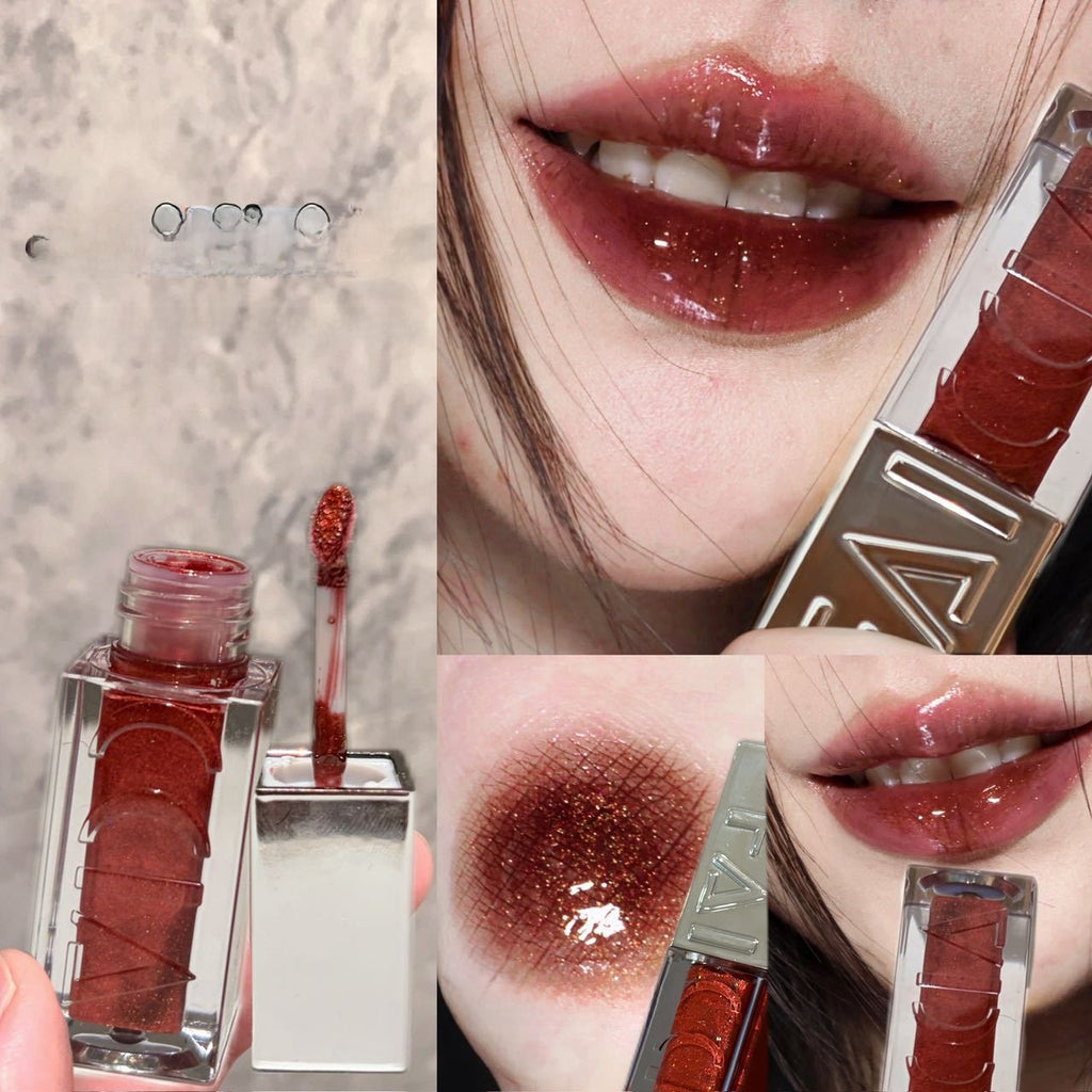 Shimmering Diamond Pearlescent Lip Gloss