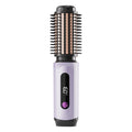 2-in-1 Wireless Rechargeable Ceramic Curling Straightening Comb 2600mAh