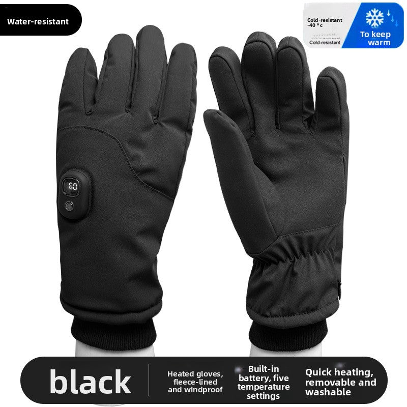 Electric Heating Gloves Touch Screen Winter Warm