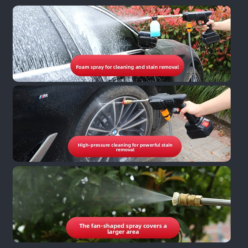 Rechargeable Portable Car Wash Water Gun
