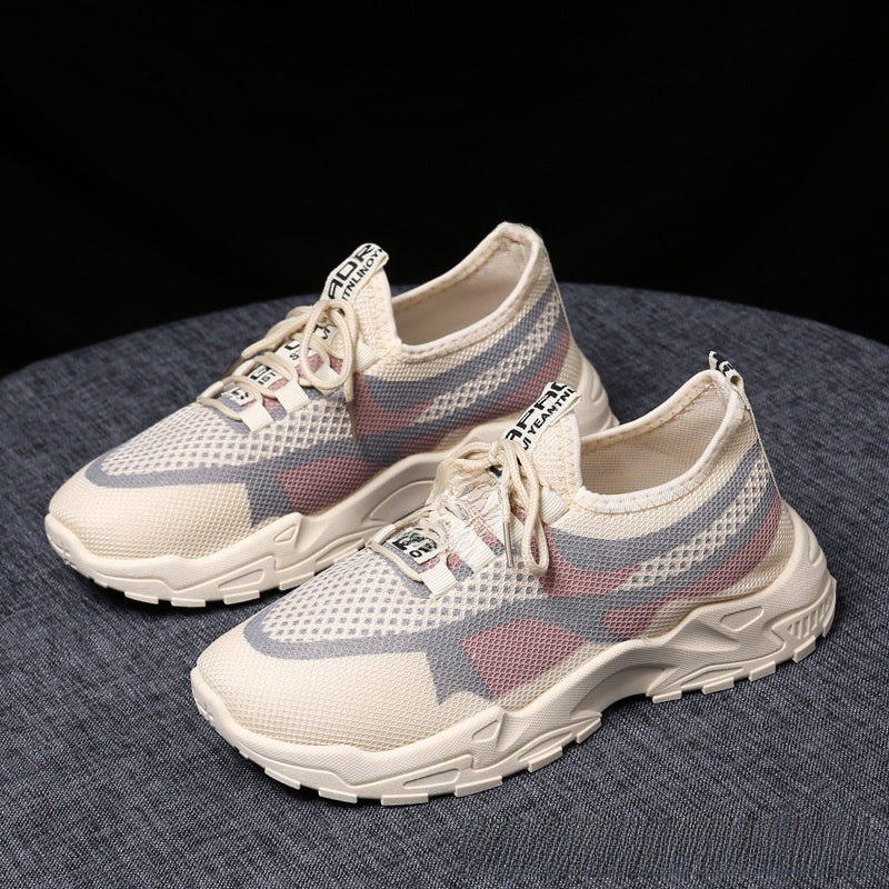 Womens Casual Dad Shoes Lightweight Breathable Running Sneakers