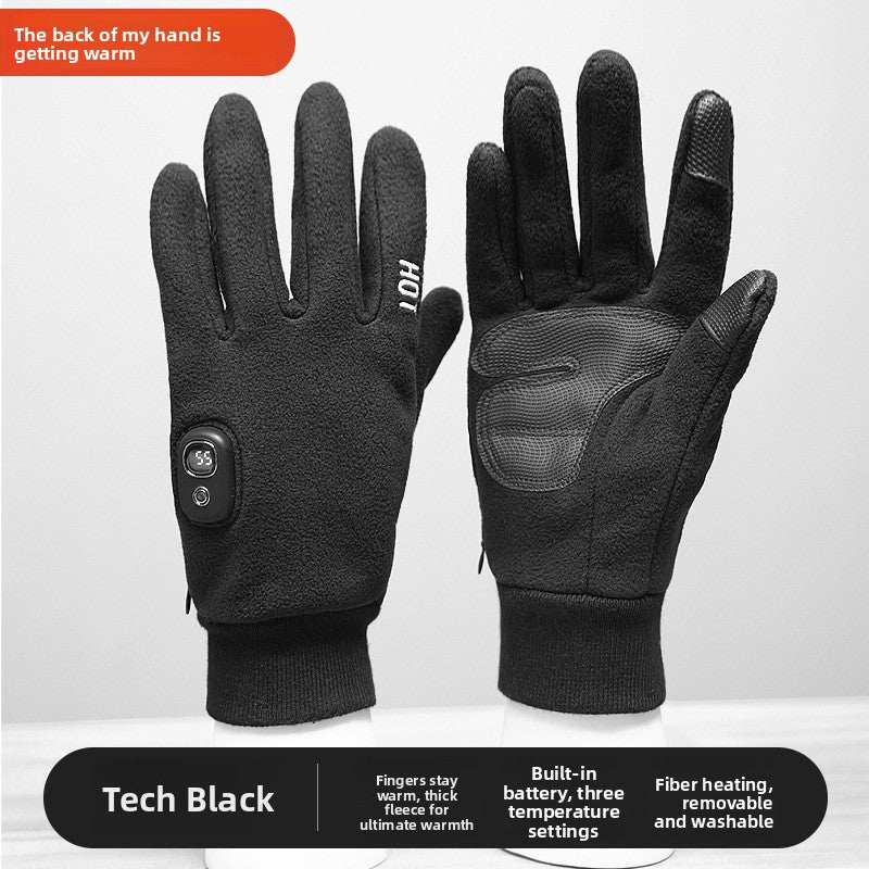 Electric Heating Gloves Touch Screen Winter Warm
