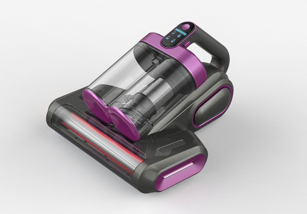 Double dust cup roller brush dust remover vacuum cleaner large suction Violet sterilizer