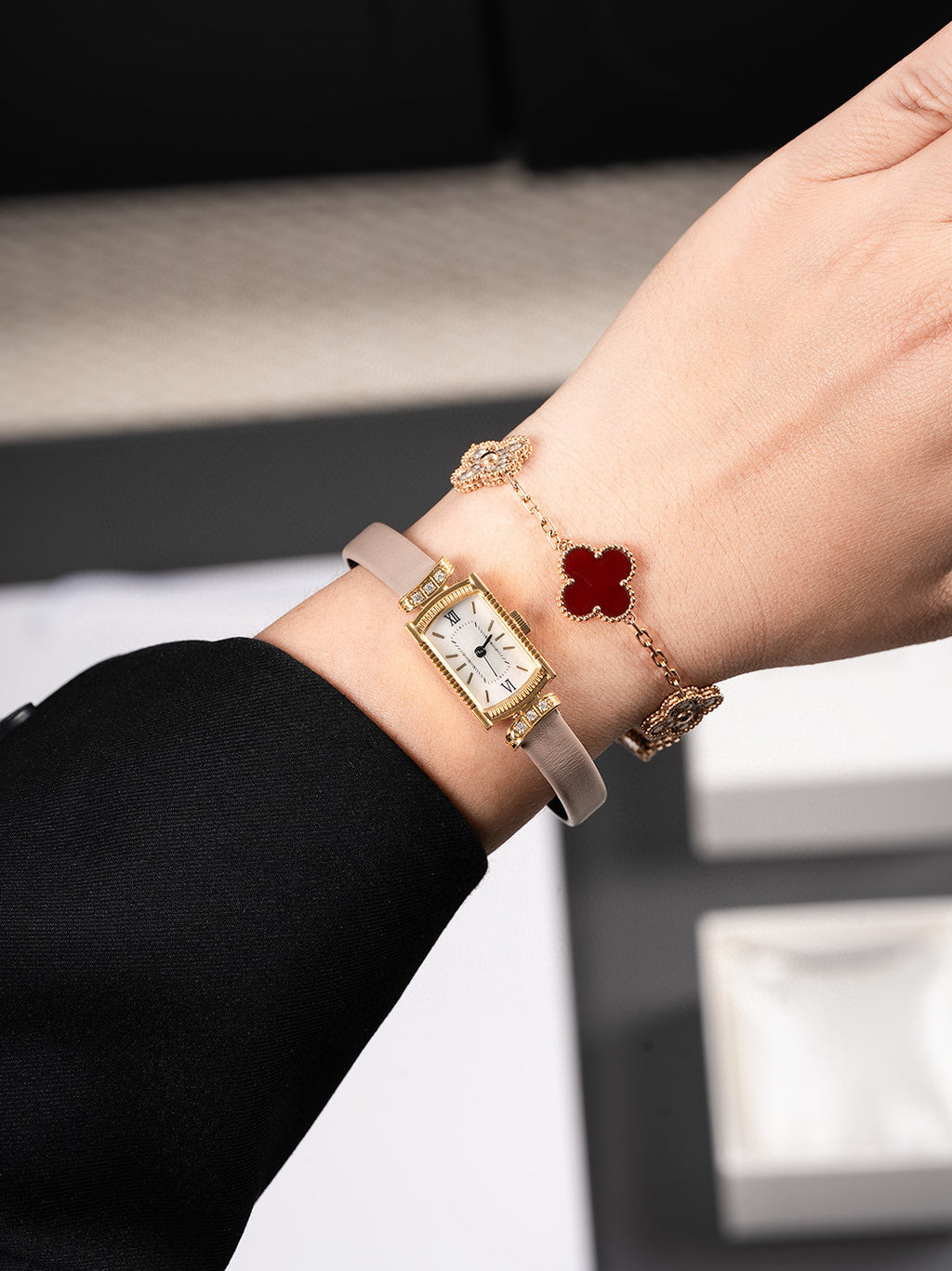 Square Retro Watch