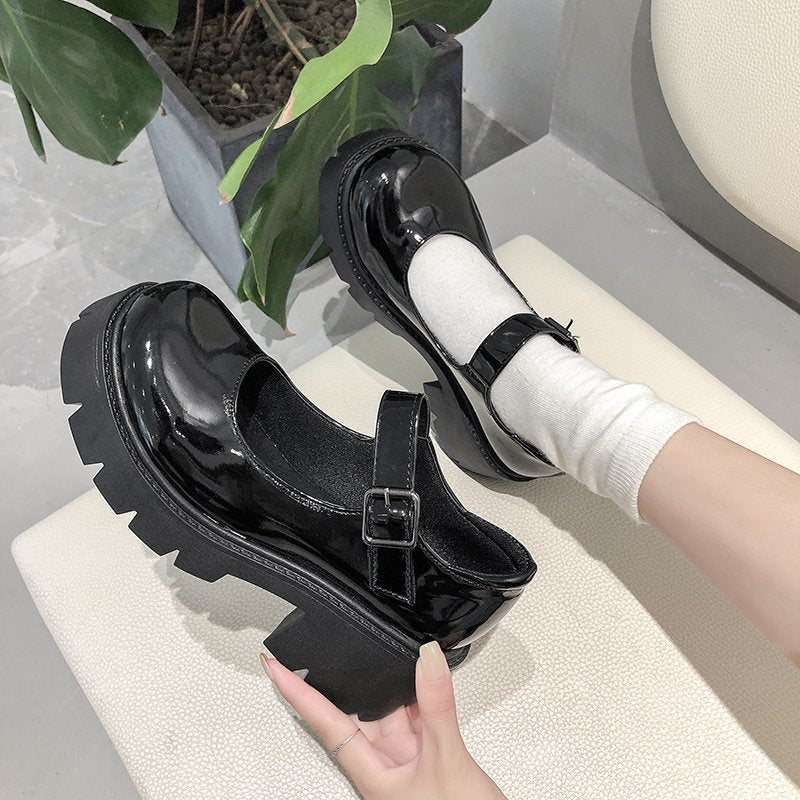 Classic Buckle Mary Jane Shoes