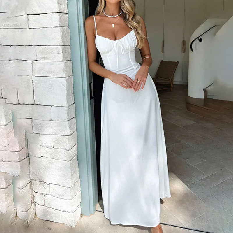 Elegant A-Line Mid-Length Dress