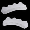 Silicone toe separators