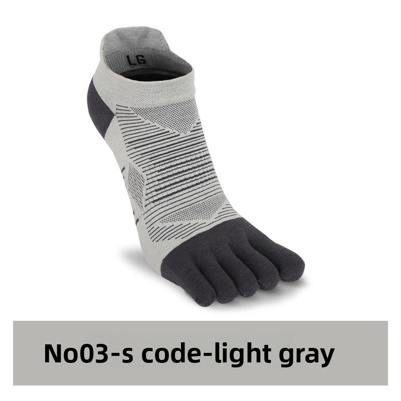 Coolmax Breathable Five-Toe Sports Socks