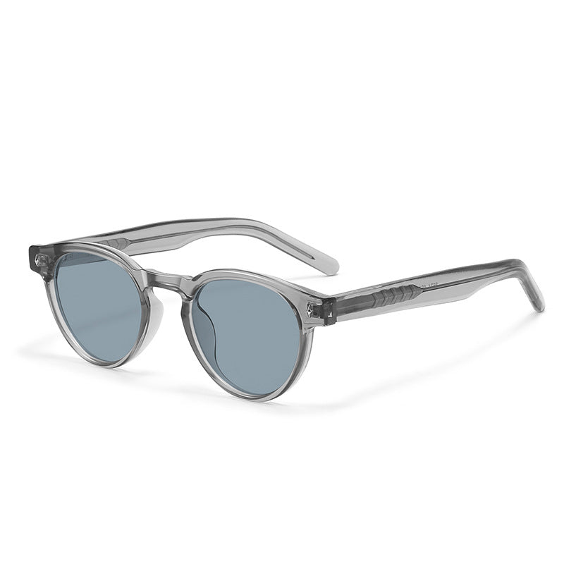 Retro Round Polarized Sunglasses
