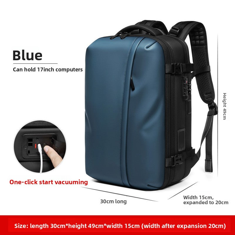 Vacuum Compression Expandable Laptop Backpack