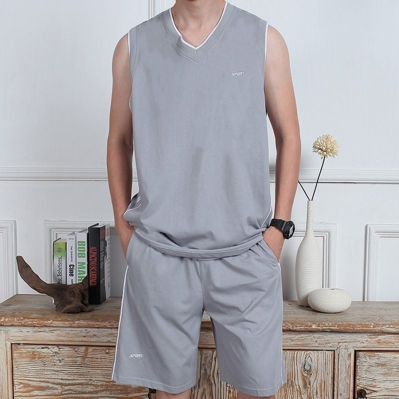 Sleeveless Quick-Dry Sports Suit