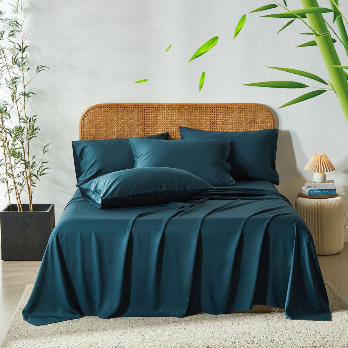 Fitted Bed Sheets, Quilt Cover, Pillowcase Set