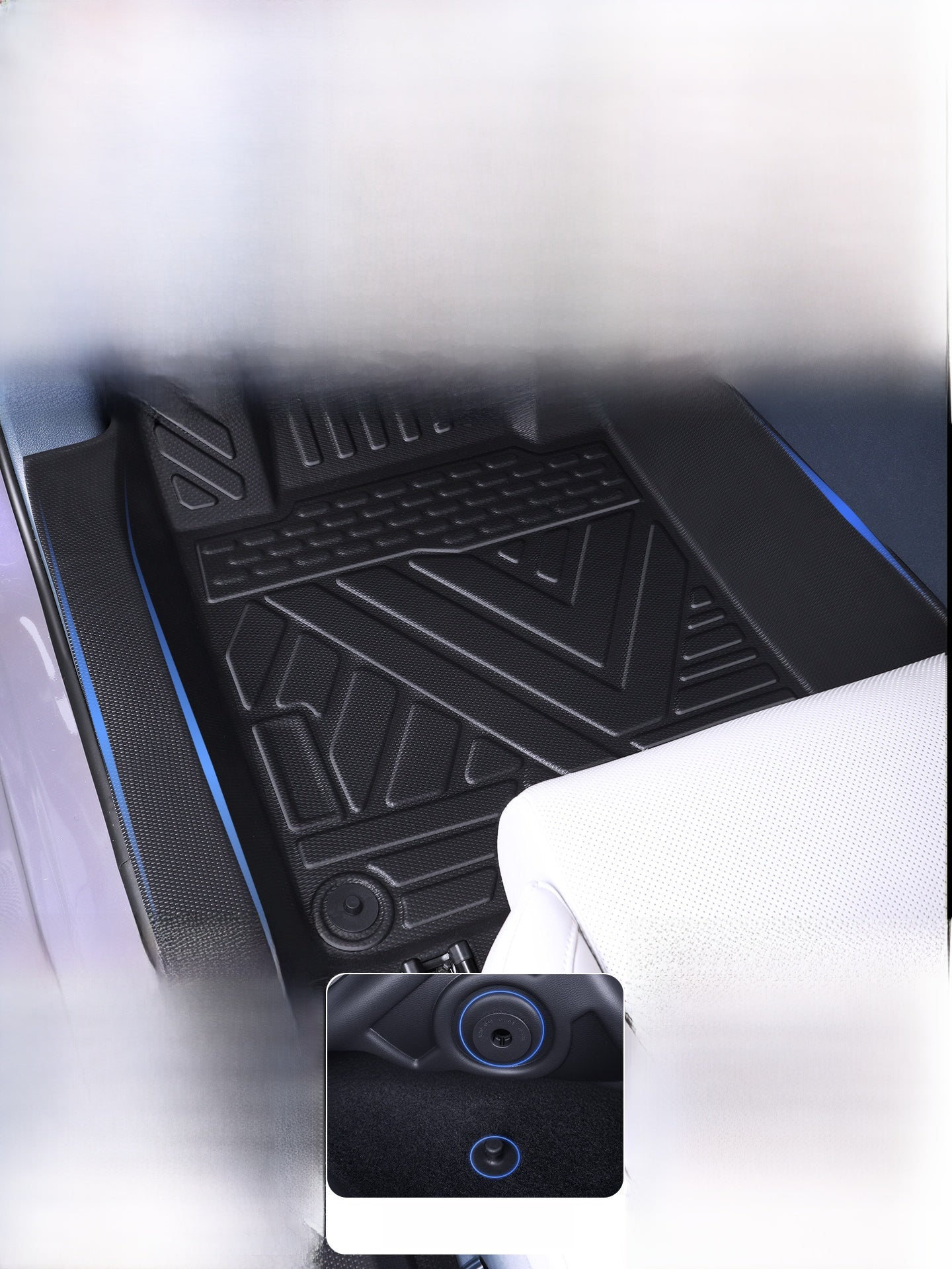 Custom TPE Floor Mats for Toyota Platinum 3X
