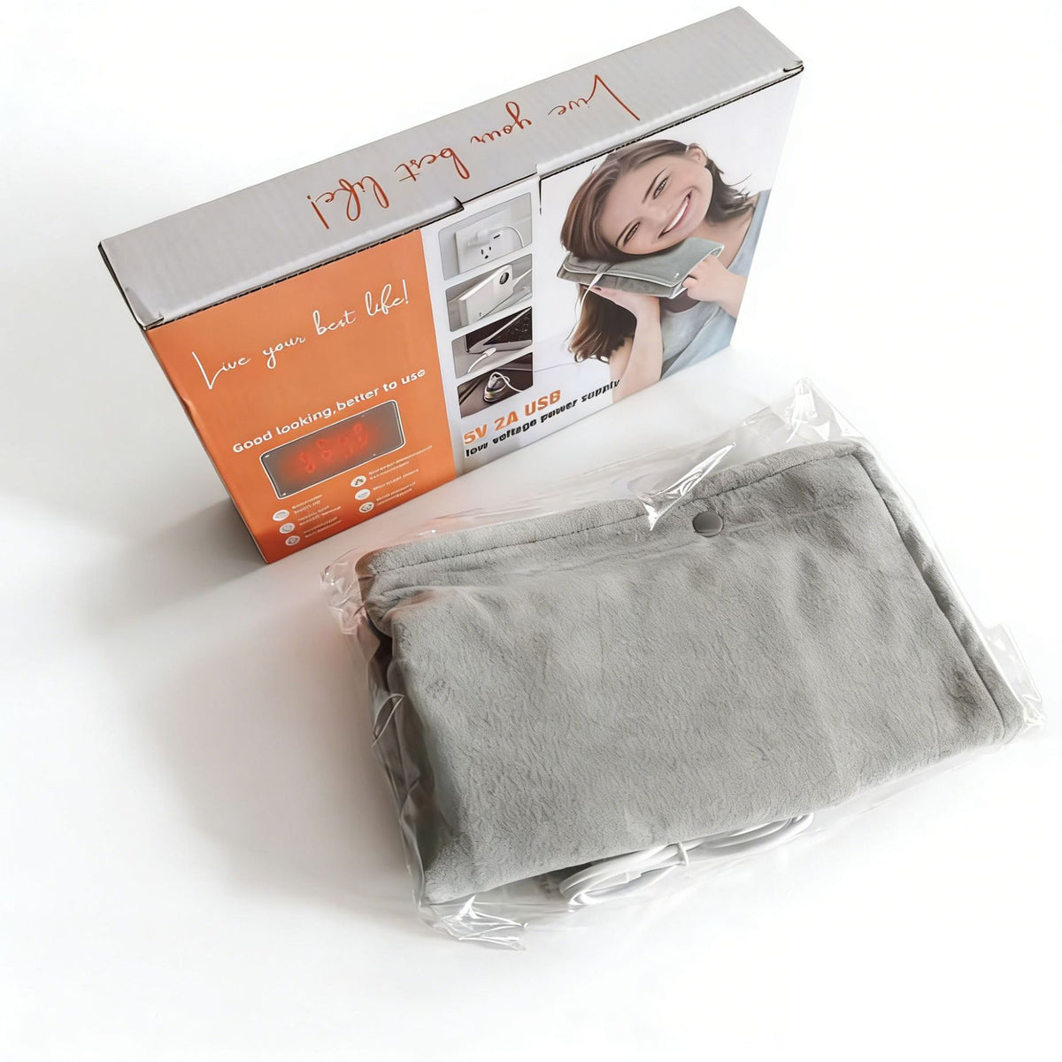 USB Graphene Heating Pad Constant Temperature Electric Warming Blanket with Hot Compress Therapy
