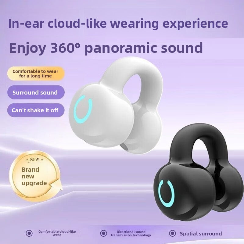 Wireless Bluetooth Ear Clip Headphones