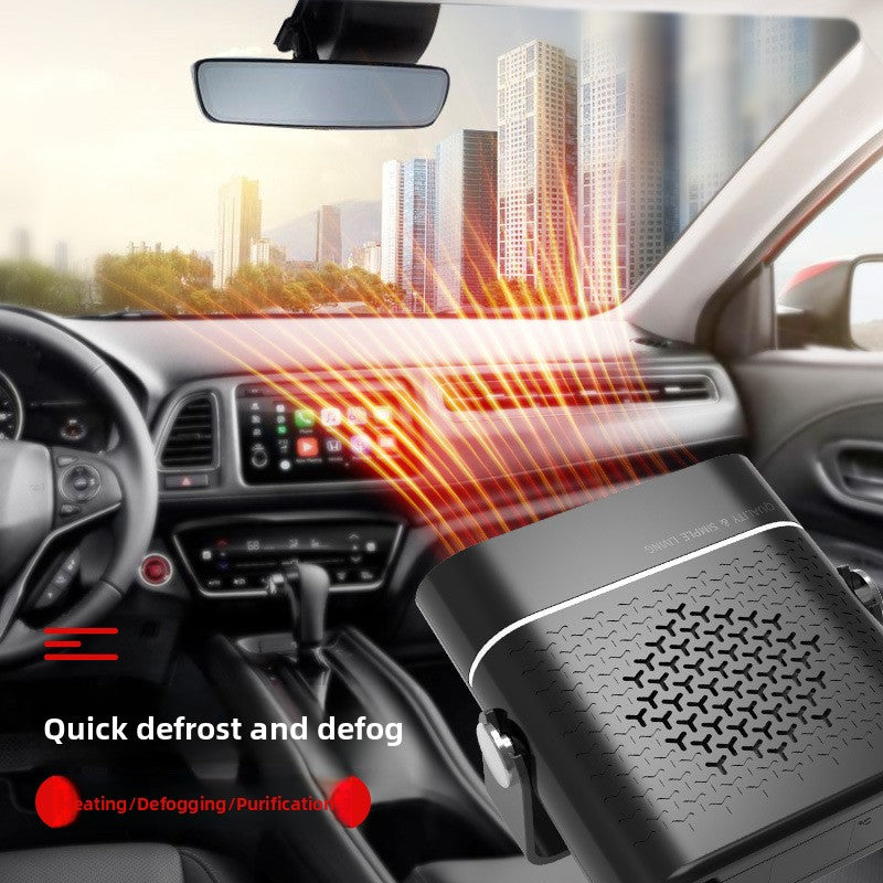 Portable 12V/24V Car Heater Fan, 150W Windshield Defroster and Demister