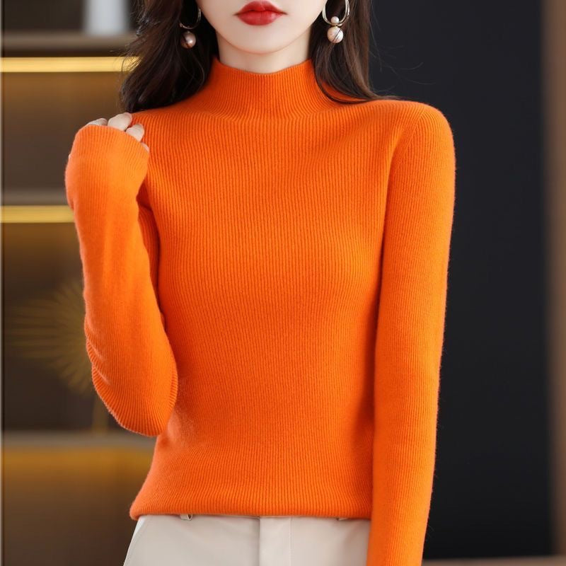 Half Turtleneck Slim Fit Sweater