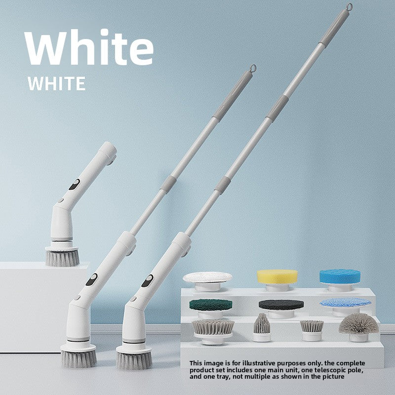 Electric aquarium brush