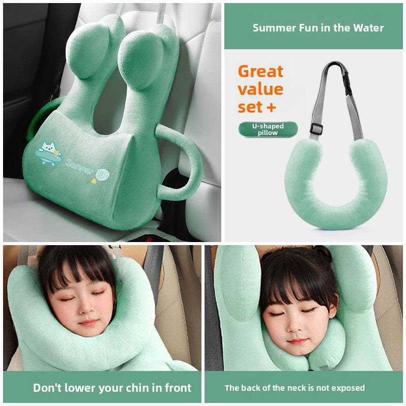 Children Car Neck Pillow Headrest Sleeping Support