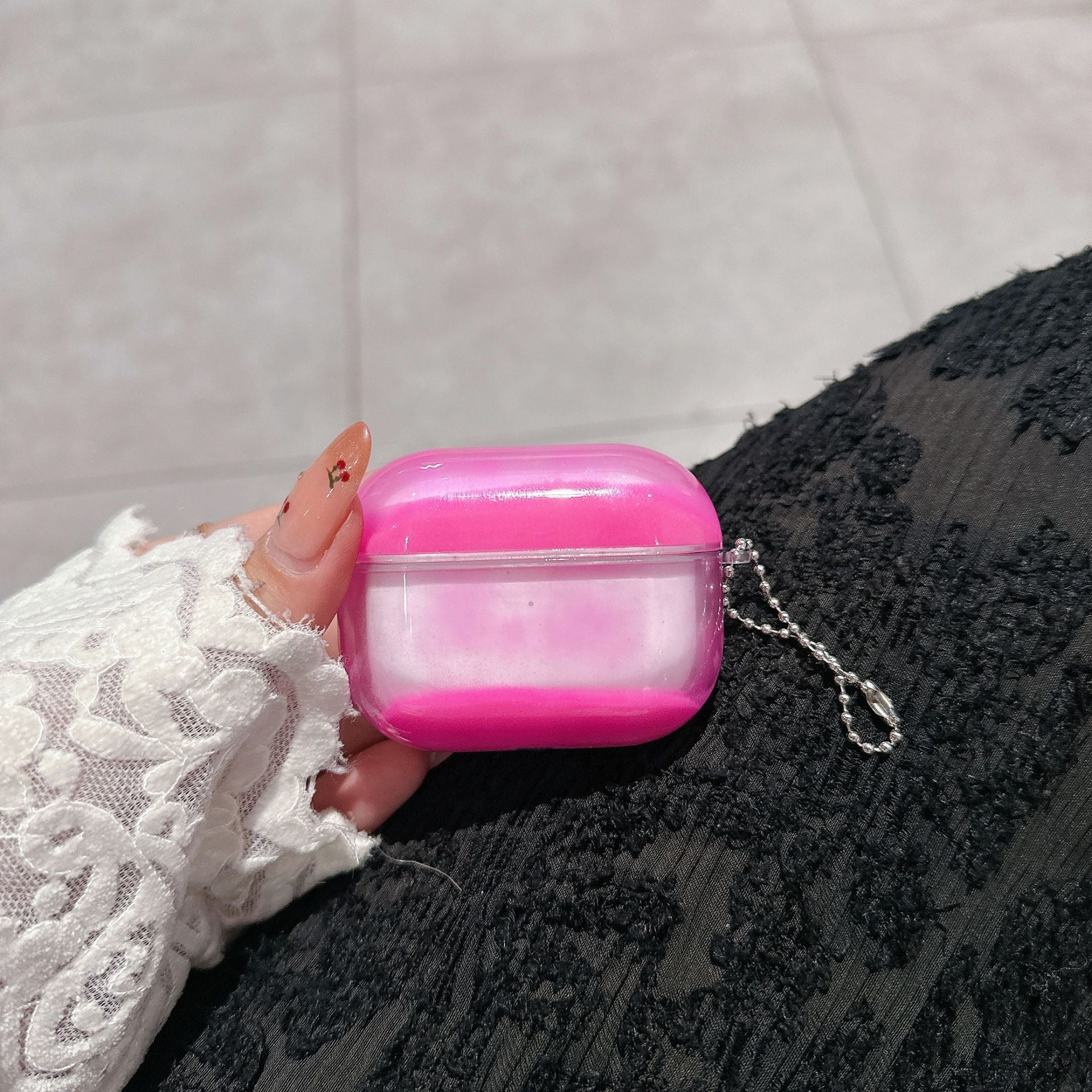 AirPods Protective Cover Luminous Quicksand Design