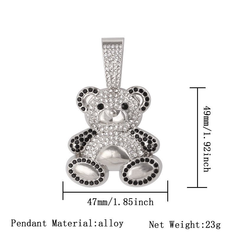 Cuban chain necklace pendant