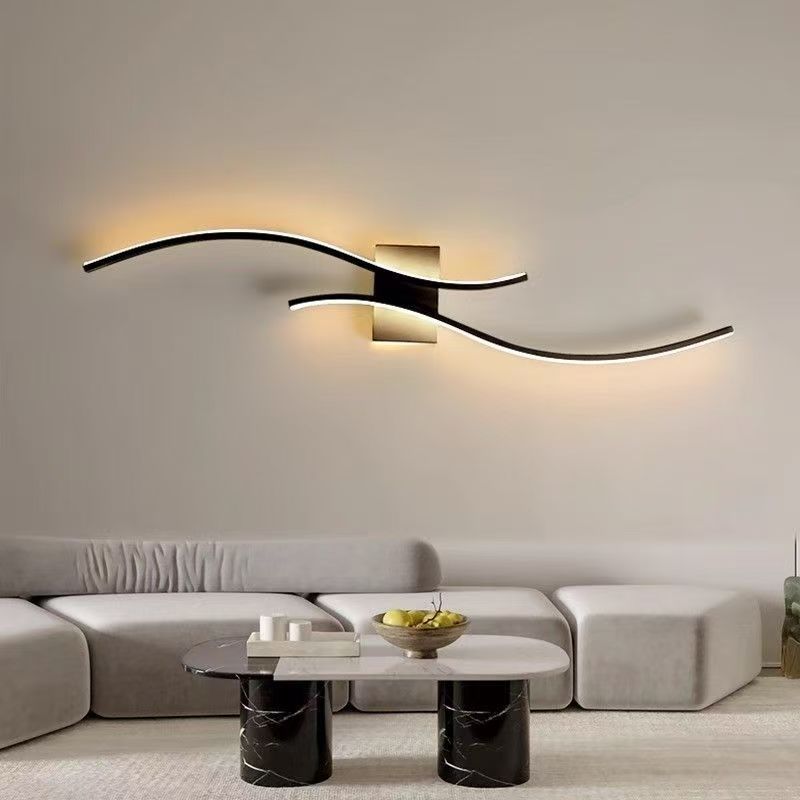 Modern Wave Design Wall LED Lighting