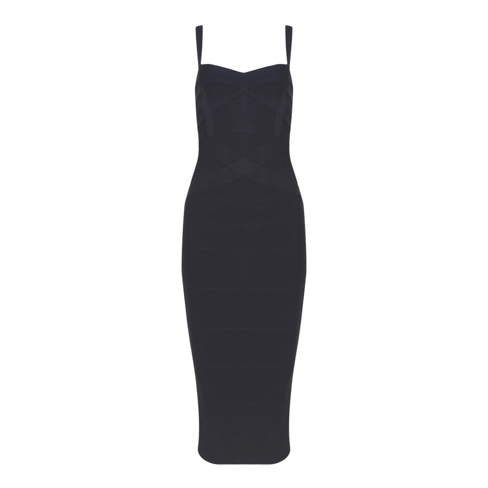 Sleeveless Bandage Bodycon Dress