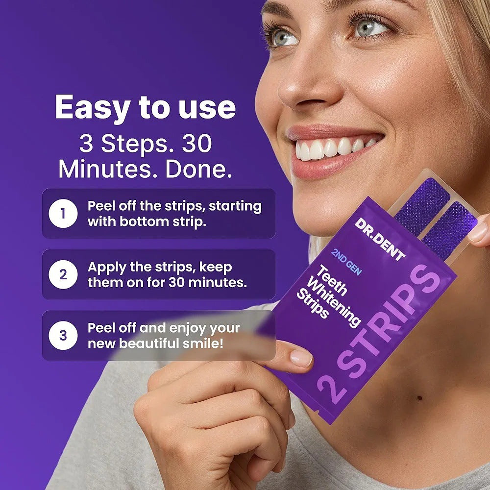 Bright White Tooth Paste - Tooth Cleaning Strip
