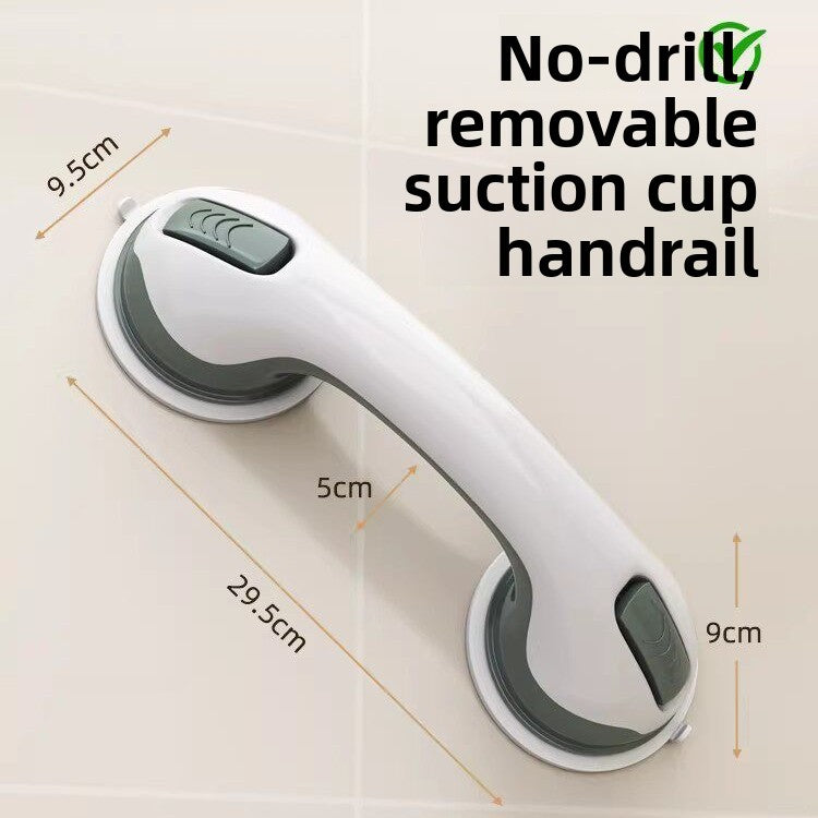 Punch-free Suction Cup Non-slip Toilet Armrest Removable Upgraded