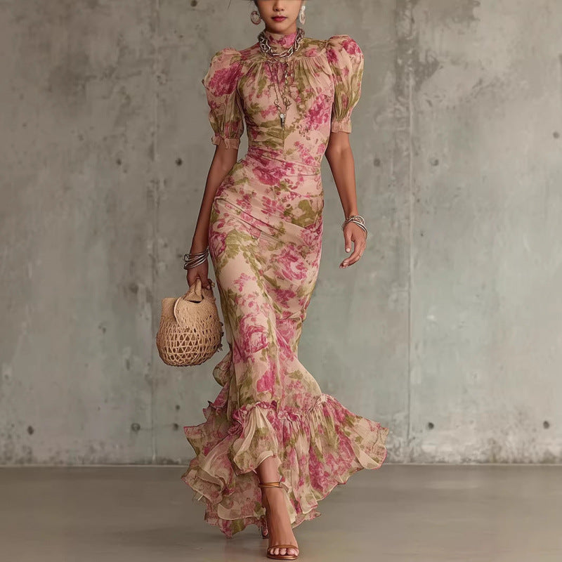Printed dress