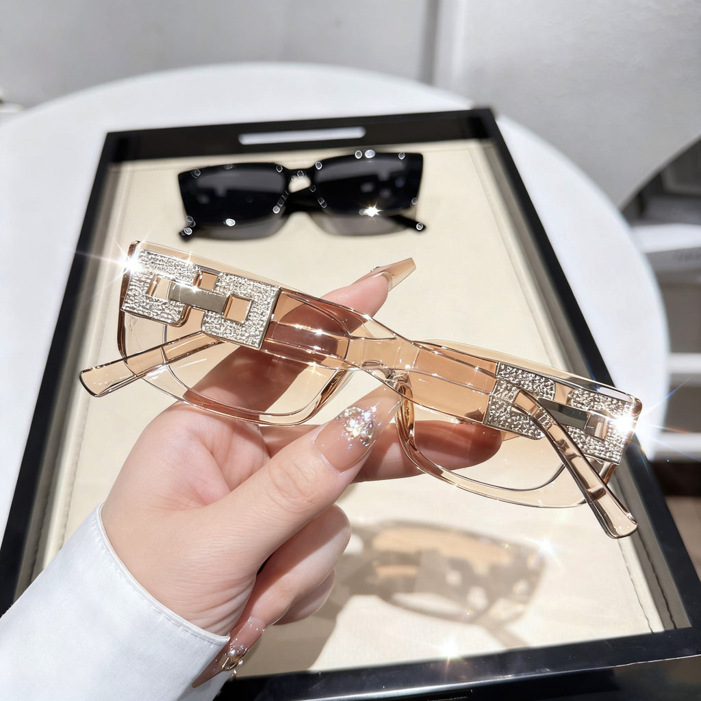 Women's Rectangular Sunglasses UV Protection Fashion