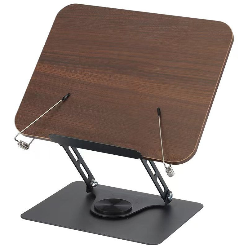 Rotating Wood Grain Reading Stand
