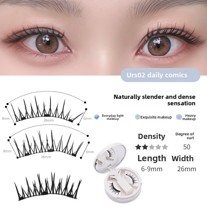 Magnetic False Eyelashes Natural Style