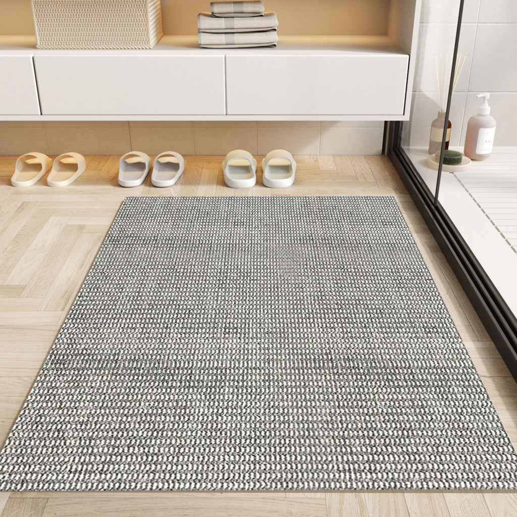 Absorbent Non-Slip Sisal Bathroom Doormat