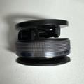 Car-Mounted Folding Magnetic Holder, Metal Rotating Vacuum Adsorption, Double-Sided Kitchen Multifunctional Lazy Phone Holder