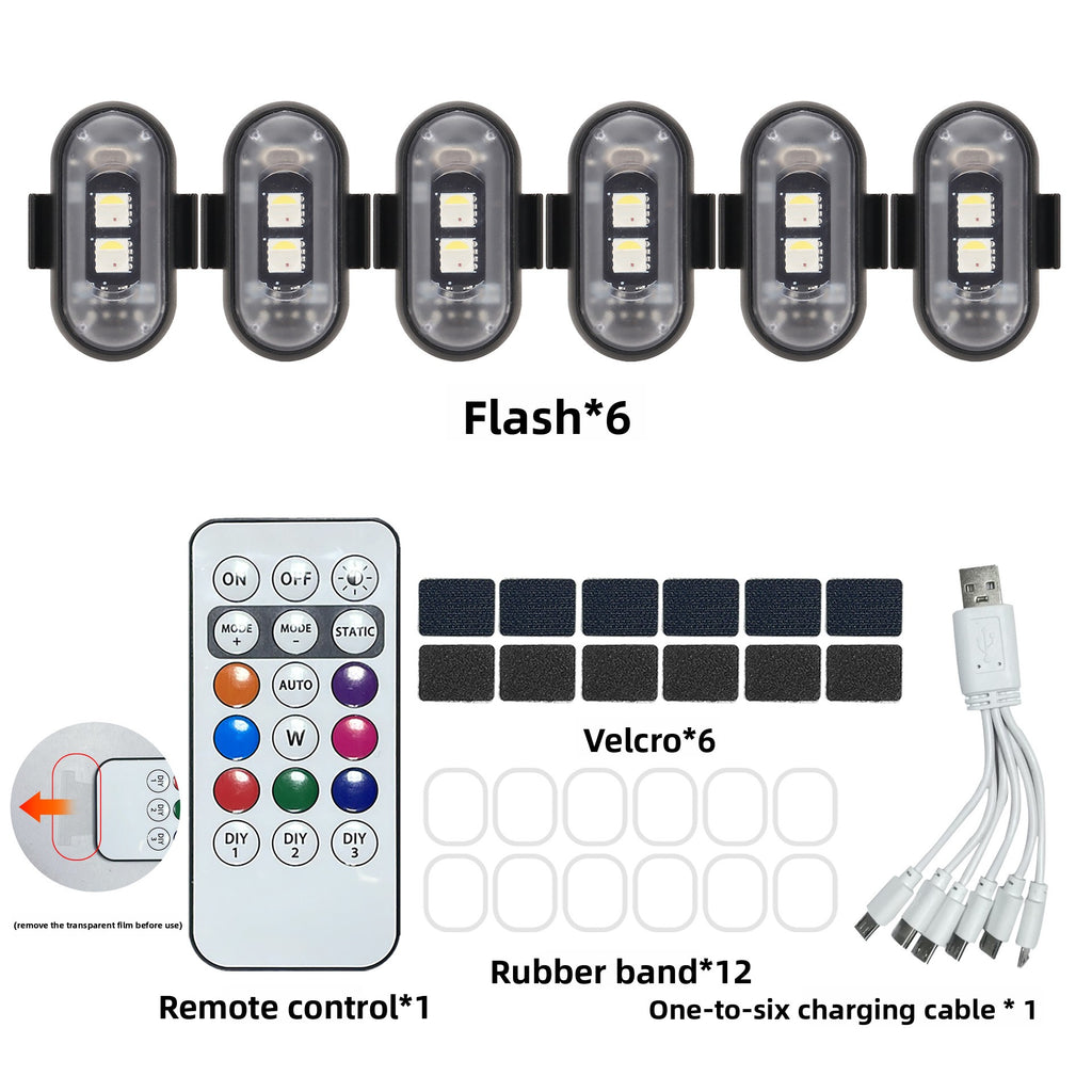 Remote Control LED Strobe Warning Light