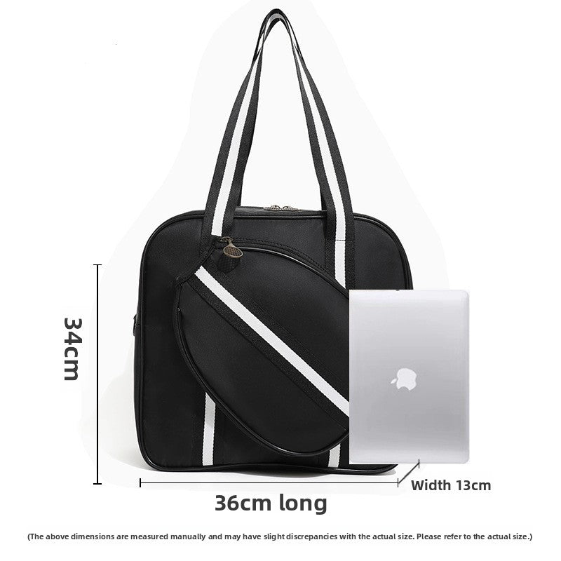 Dual Shoulder Sports Bag with Shoe Compartment