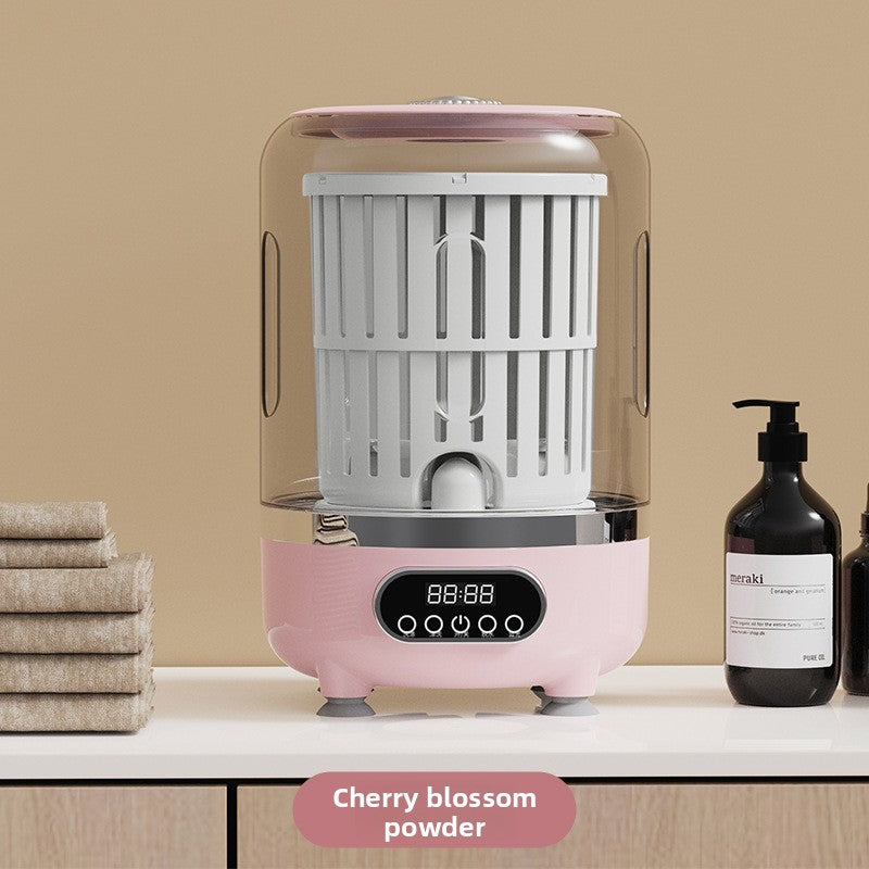 Turbo Washing Machine, Small Rechargeable Washing Cup for Underwear