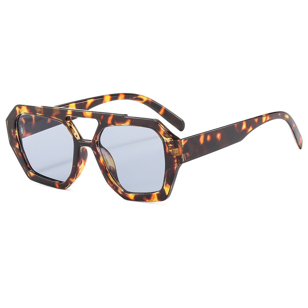 Retro Square Frame Sunglasses