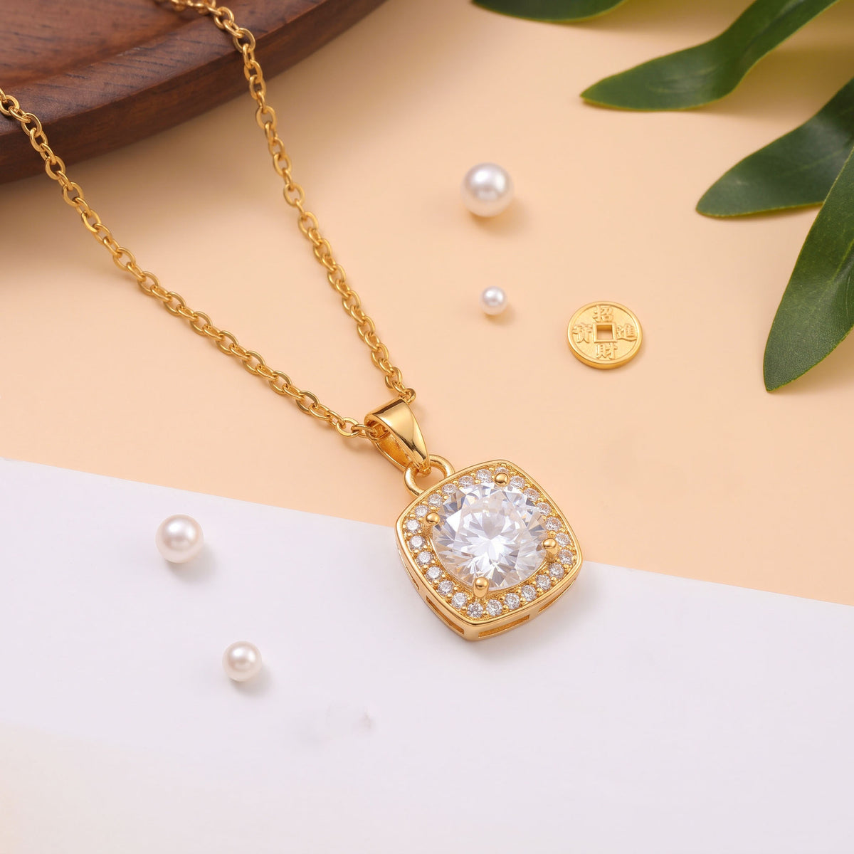 Zirconite collar chain
