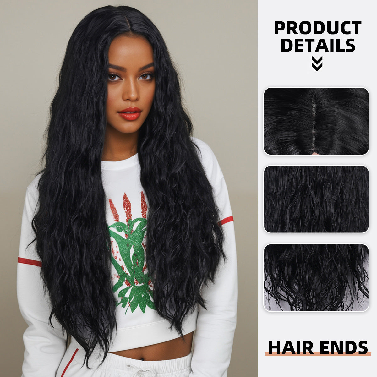 Synthetic Long Curly Hair Wig