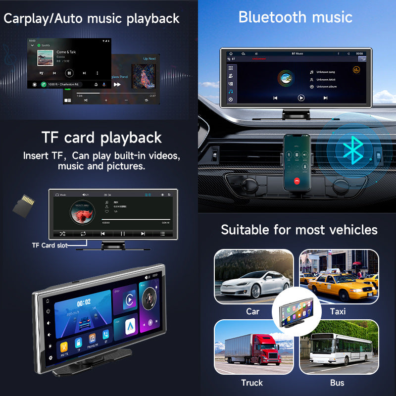 Portable Carplay Touch Screen Navigation Display