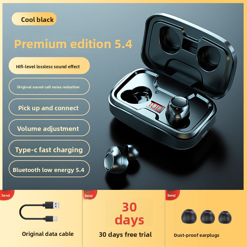 Wireless Bluetooth Stereo Earphones with Noise Reduction