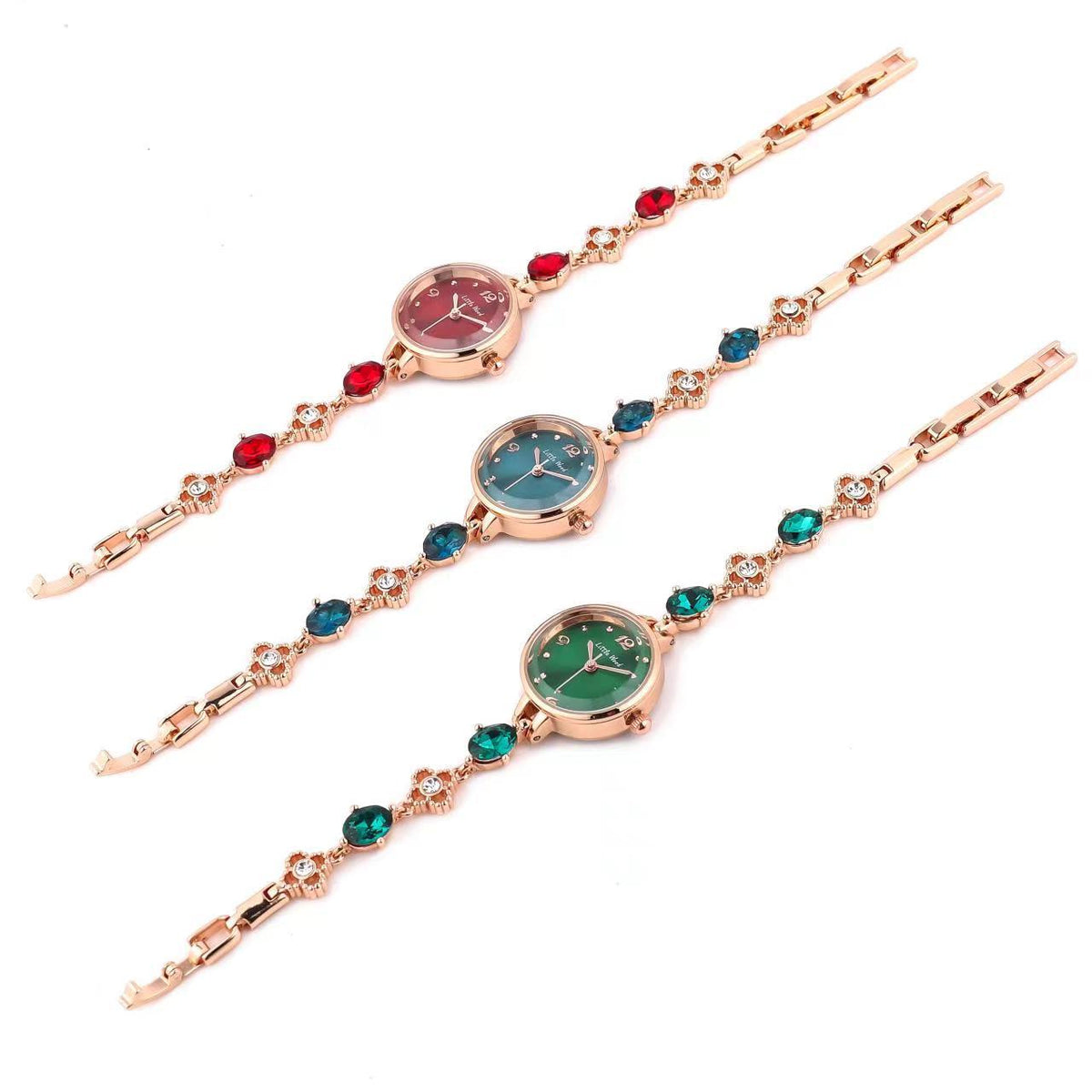 Women's bracelet jade watch
