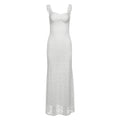 Elegant Sleeveless High Waist Long Dress