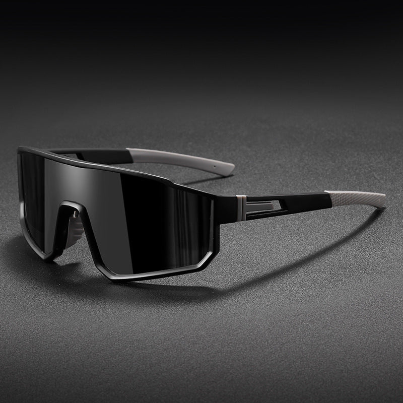 Large-frame outdoor cycling sports windproof protective sunglasses
