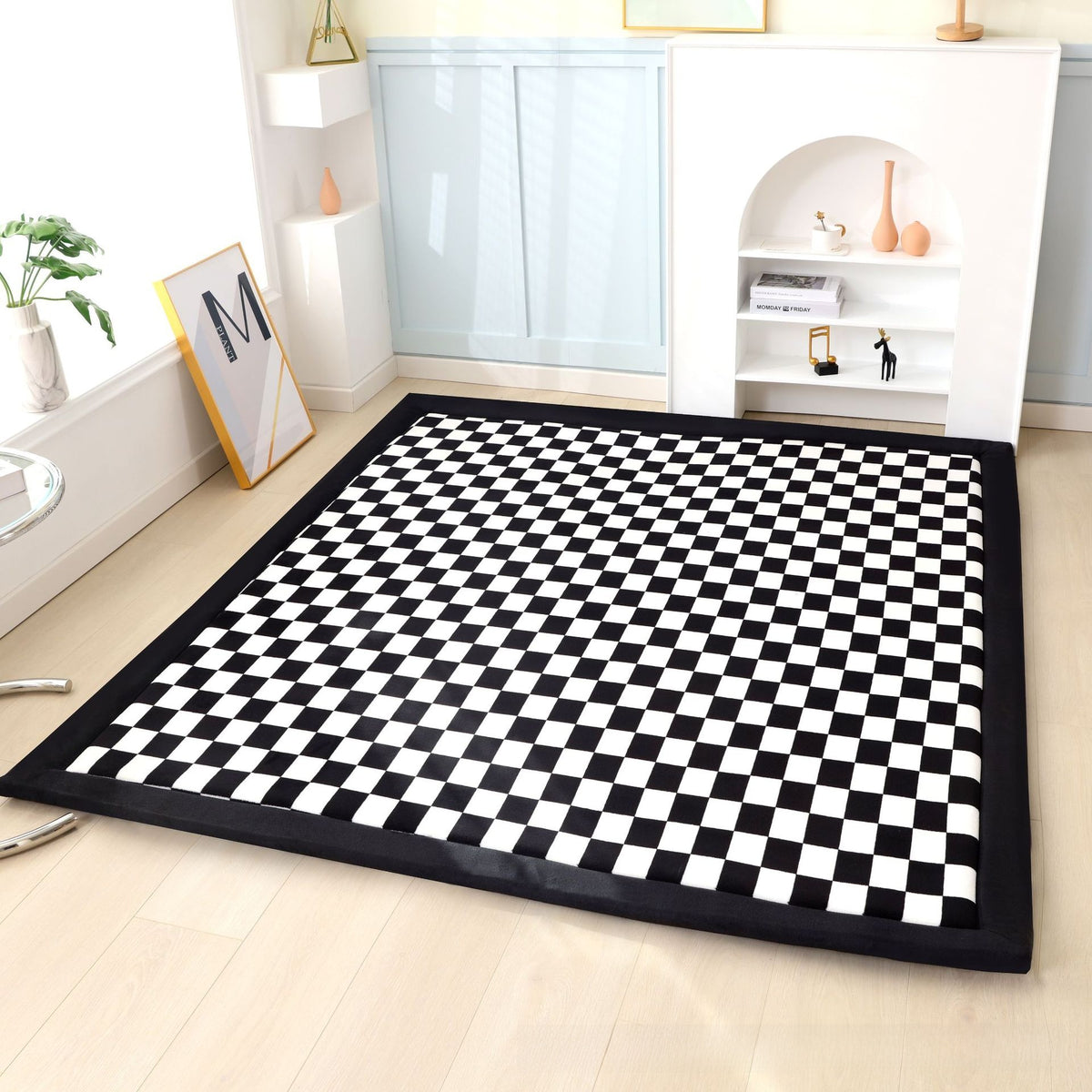 Thickened Coral Fleece Floor Mat